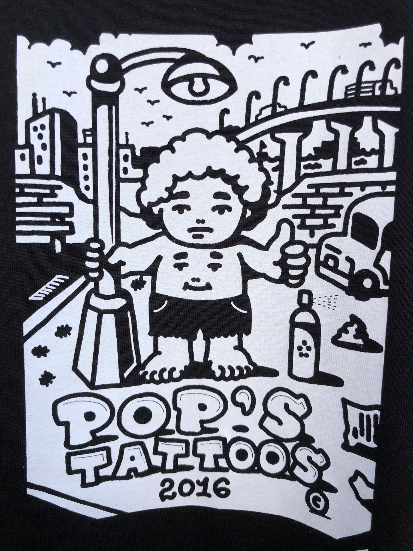 Pops Tattoos 2016 Shirt
